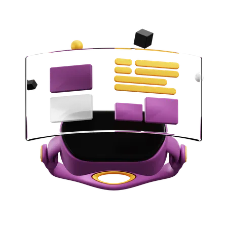 Metaverse  3D Icon