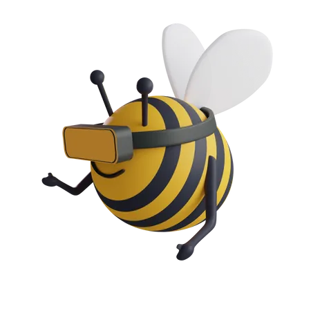 Metaverse Bee 3D Icon