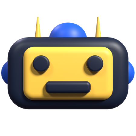 Metaverse Bot  3D Icon