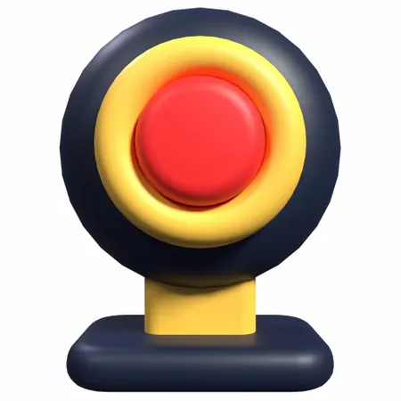 Metaverse Cctv  3D Icon