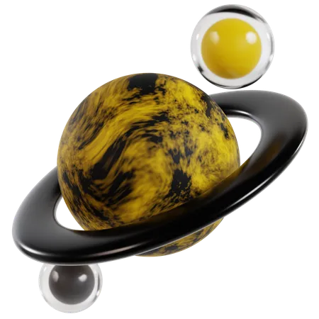 Metaverse Cosmic Exploration  3D Icon
