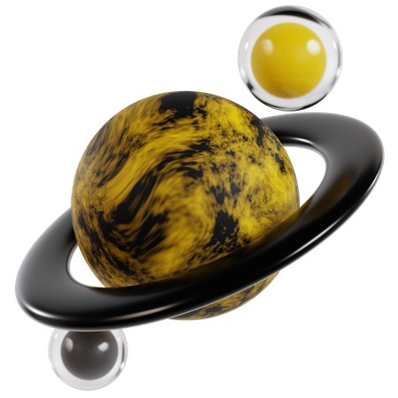 Metaverse Cosmic Exploration  3D Icon