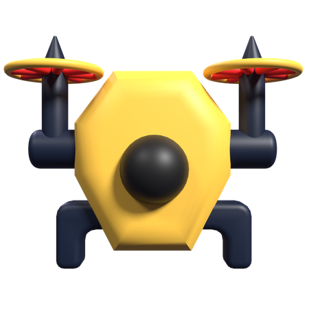Metaverse Drone  3D Icon