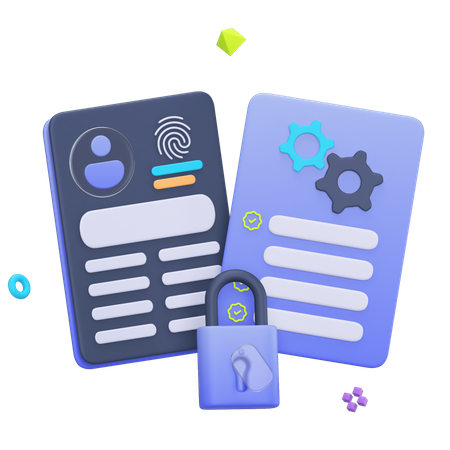 Metaverse Privacy Policy  3D Icon