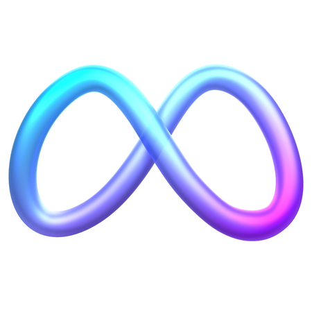 Metaverse Symbol  3D Icon