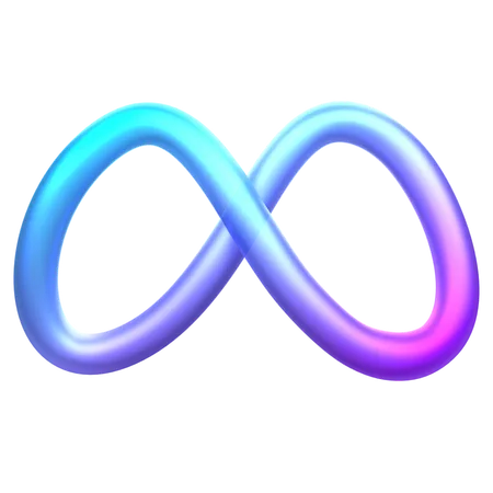 Metaverse Symbol  3D Icon