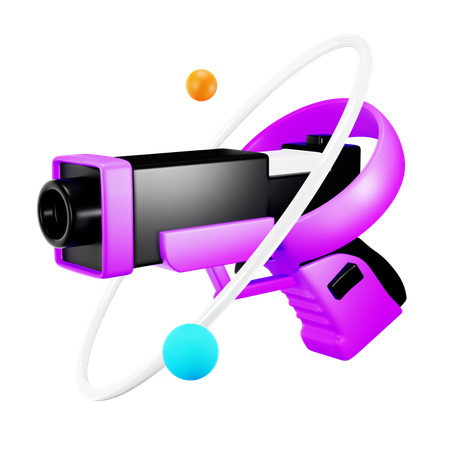 Metaverse-Waffe  3D Icon