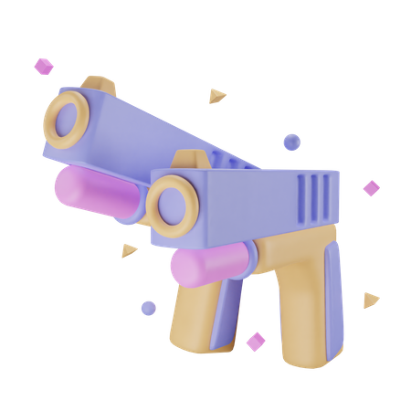 Metaverse-Waffe  3D Icon