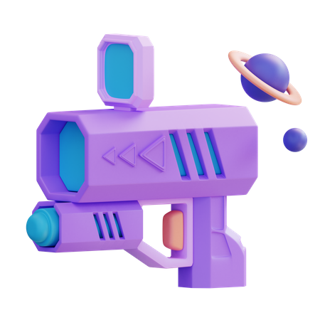 Metaverse-Waffe  3D Icon