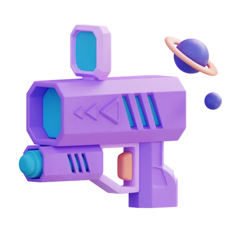 Metaverse-Waffe  3D Icon