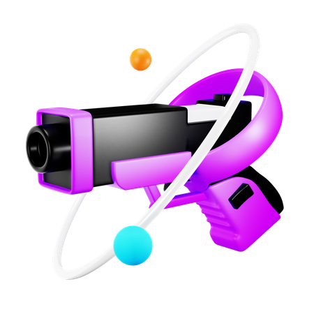 Metaverse Weapon  3D Icon