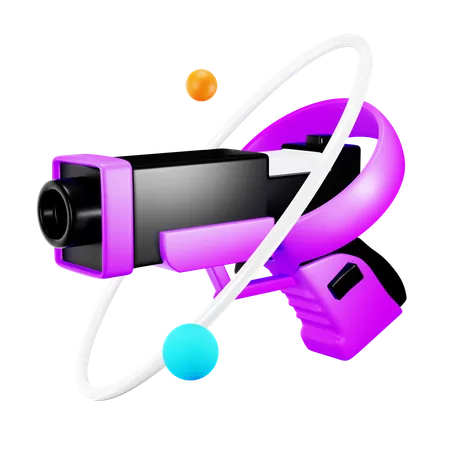 Metaverse Weapon  3D Icon