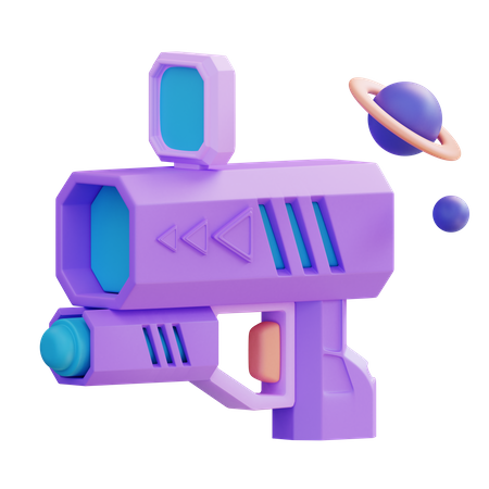 Metaverse Weapon  3D Icon