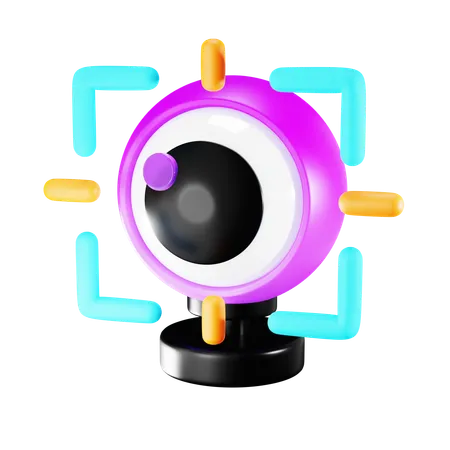 Metaverse Webcam  3D Icon