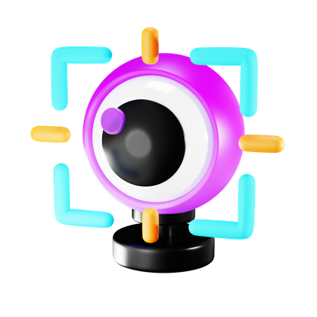 Metaverse Webcam 3D Icon