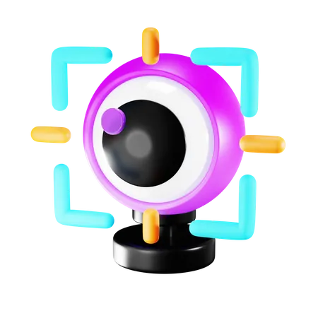 Metaverse Webcam 3D Icon