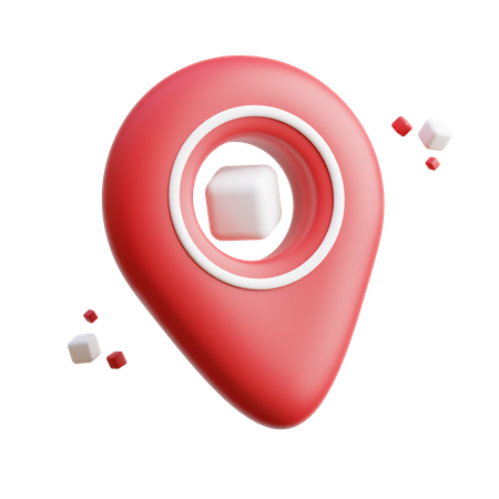 Metaverso de ubicación  3D Icon