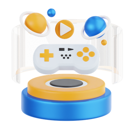 Juegos metaverso  3D Icon