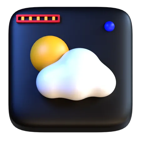 Météo  3D Icon