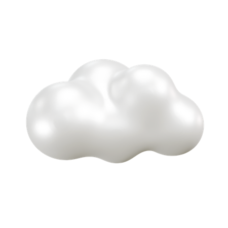 Météo nuageuse  3D Icon