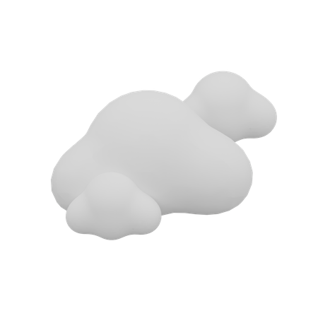 Météo nuageuse  3D Icon