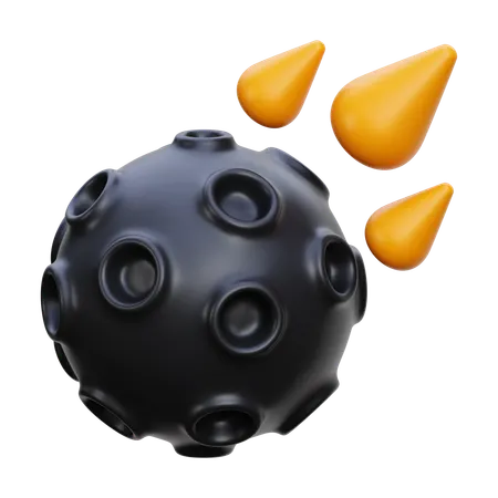 유성  3D Icon