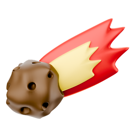 Meteor  3D Icon