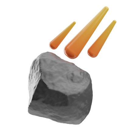 Meteor  3D Icon