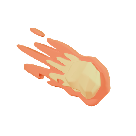 Meteor  3D Icon