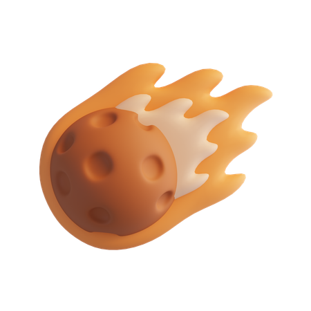 Meteor  3D Icon