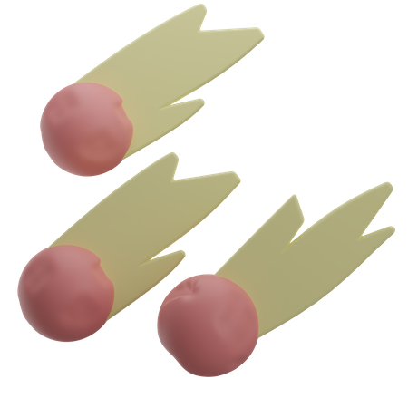 Meteor  3D Icon