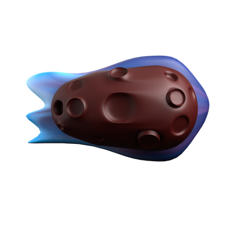 Meteor  3D Icon