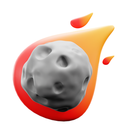 Météores  3D Icon