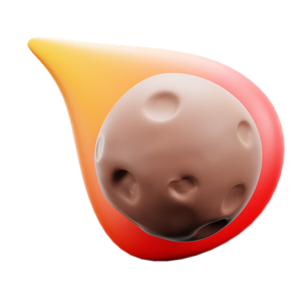 Meteorid  3D Icon