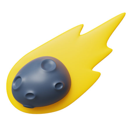 Meteorit  3D Icon