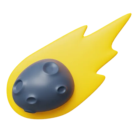 Meteorit  3D Icon