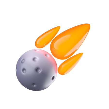 Meteorite  3D Icon