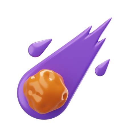 Meteorite  3D Icon