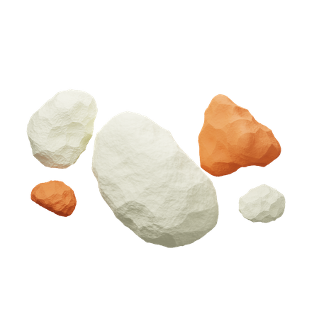 Meteorito  3D Icon