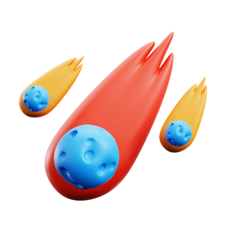 Meteoro  3D Icon