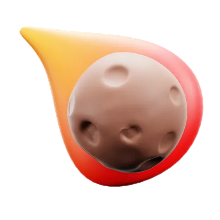 Meteoros  3D Icon