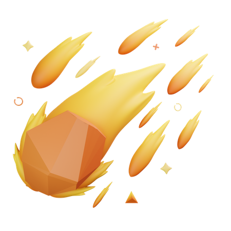 Meteorregen  3D Icon