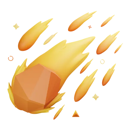 Meteorregen  3D Icon