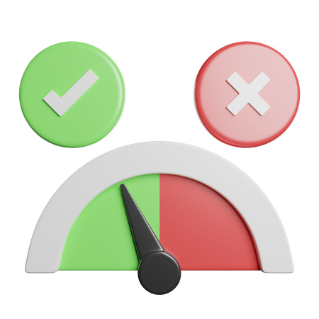 Meter  3D Icon