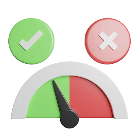 Meter  3D Icon