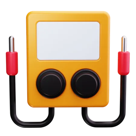 Meter Tool  3D Icon