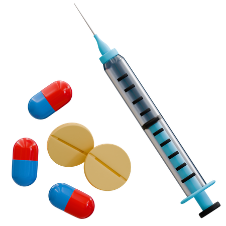 Méthodes innovantes d'administration de médicaments 3D Icon