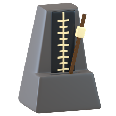 Metronome  3D Icon