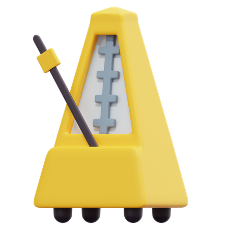 Metronome  3D Icon