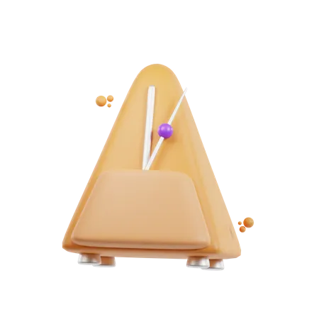 Metronome  3D Icon